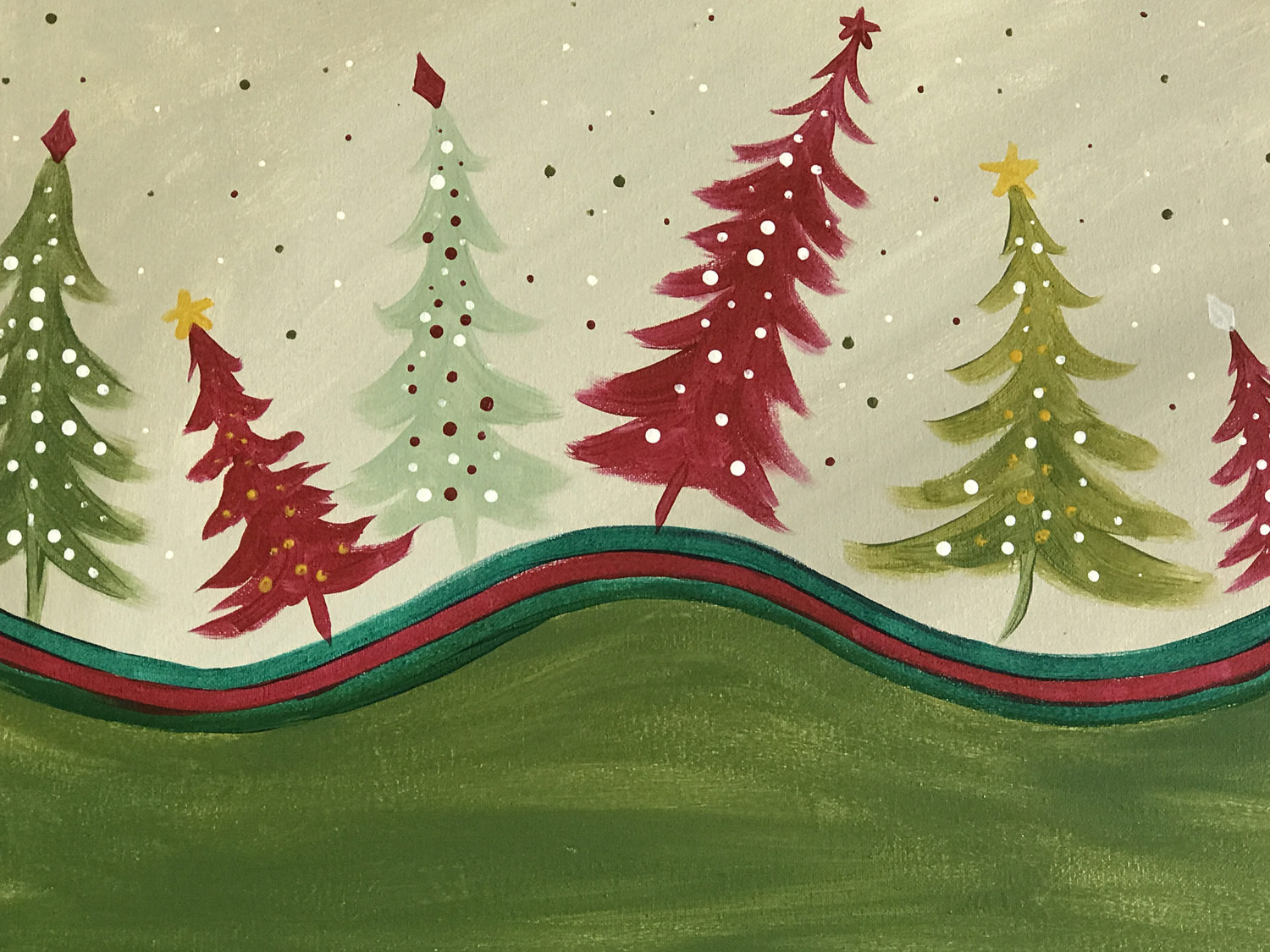 In Studio – Christmas Trees