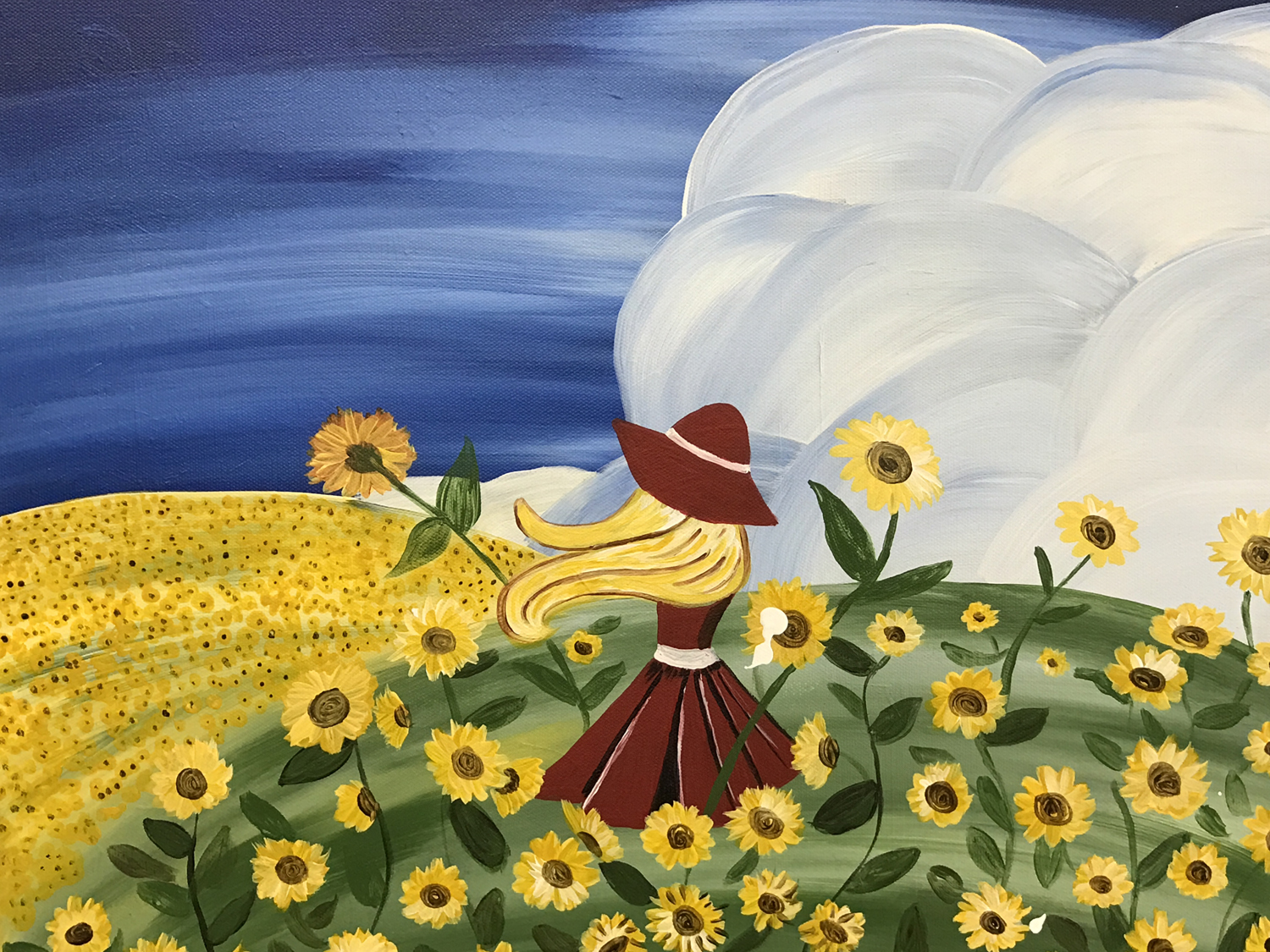 In Studio -Sunflower Field