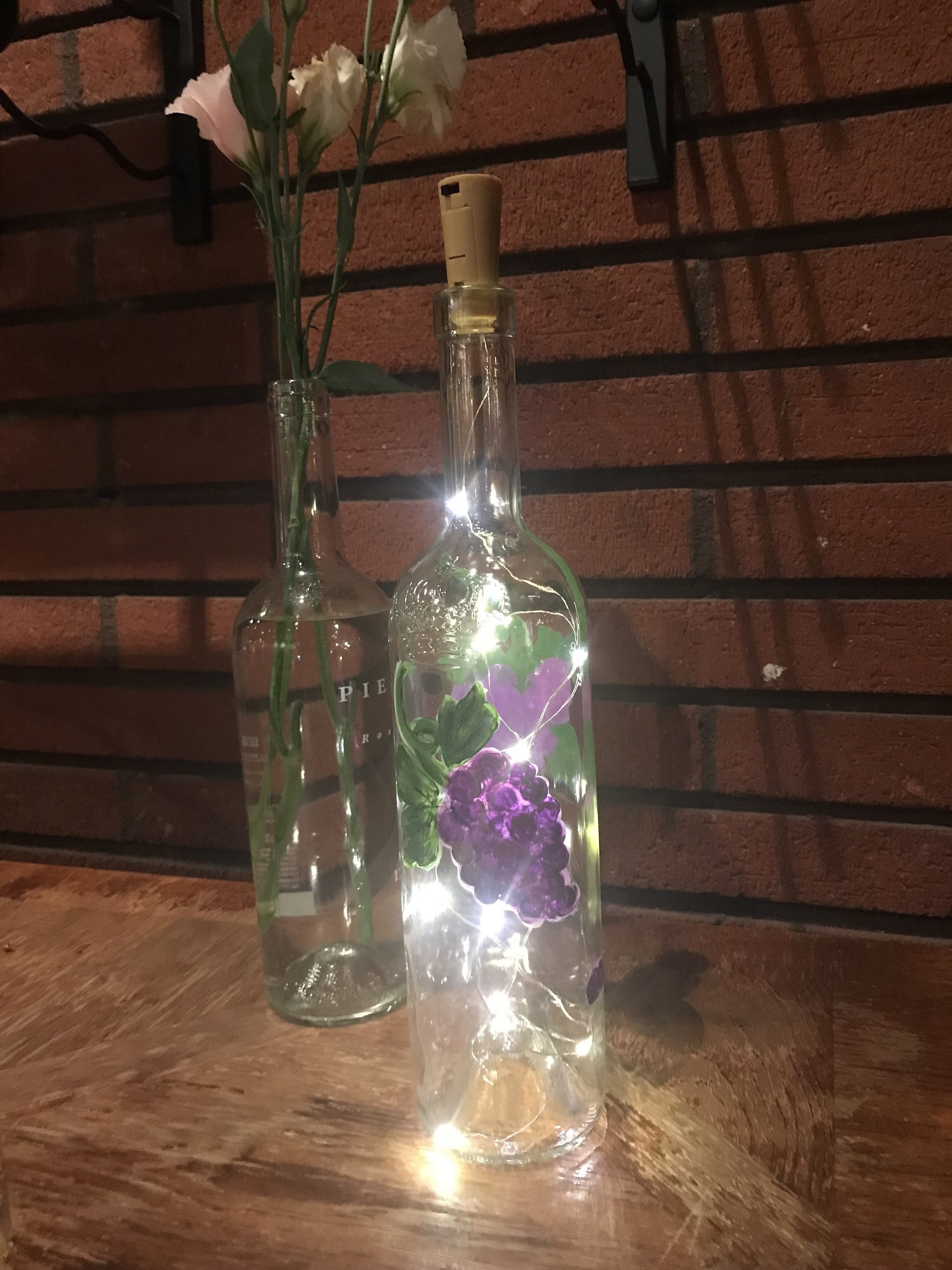 
        
            Expired
        Painted Wine Bottles with Cork Lights