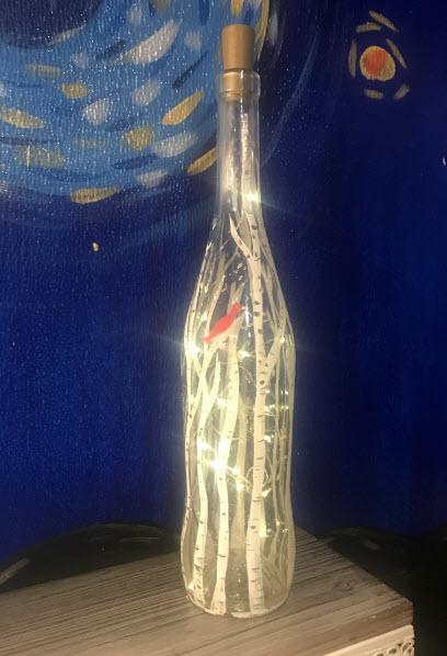 
        
            Expired
        Blendz – Wine Bottles with Cork Lights (featured Snowy Cardinal on Aspen design)