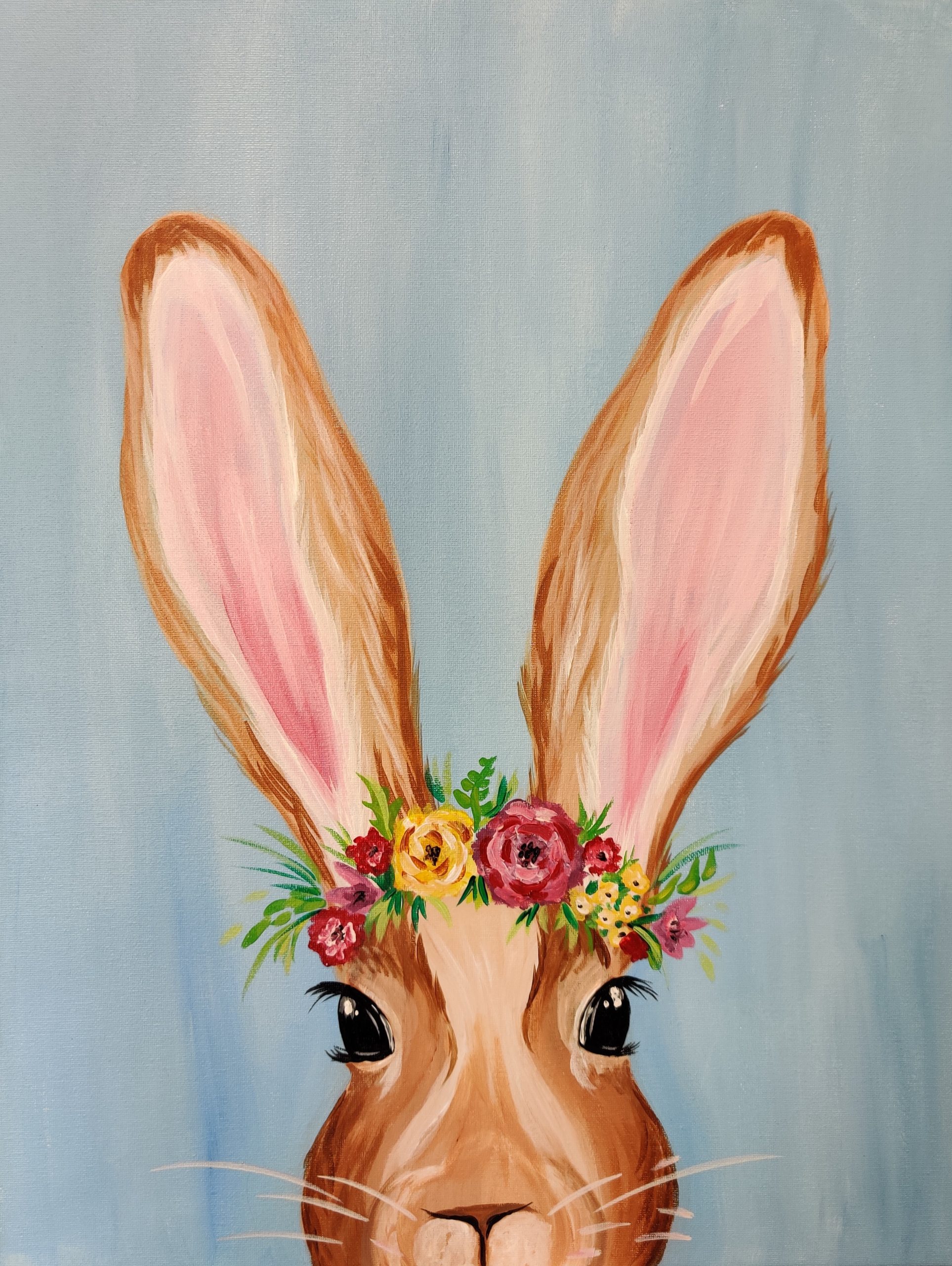 In Studio – Floral Bunny