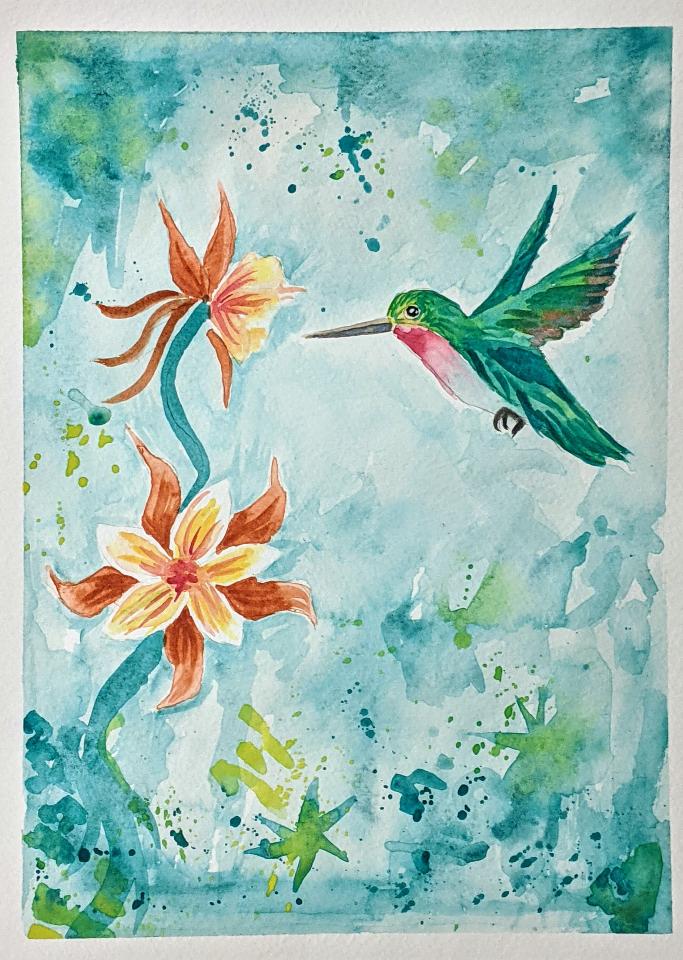 
        
            Expired
        Virtual Watercolor – Hummingbird ~Take Home Kits Available Too!