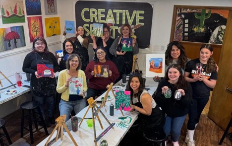 
        
            Upcoming
        Paint Your Way at Creative Spirits